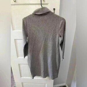 urban outfitters grey turtleneck sweater dress size small